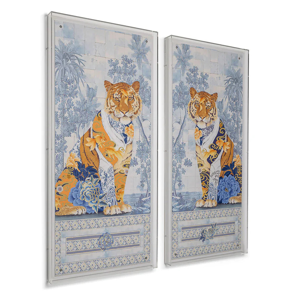 Tiger Left Panel 48 x 22 Inches