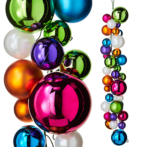 Multicolor Ball Garland 48 Inches