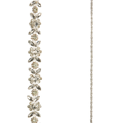 Clear Jeweled Garland 72 Inches