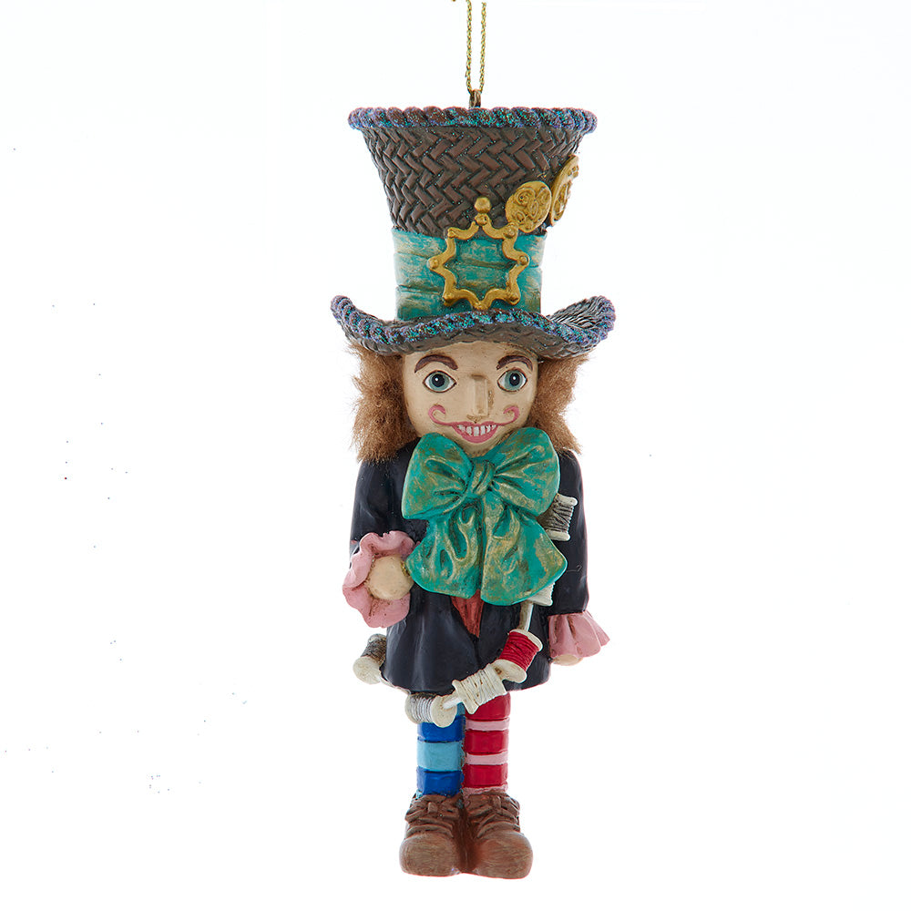 Hollywood Hatter Nutcracker Ornament 5"