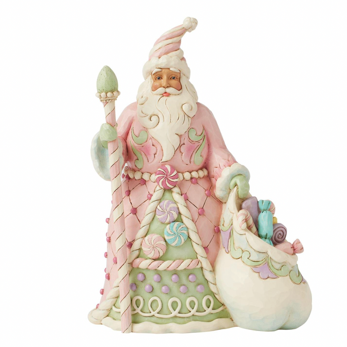 Sweet Treat Santa with Bag and Staff
