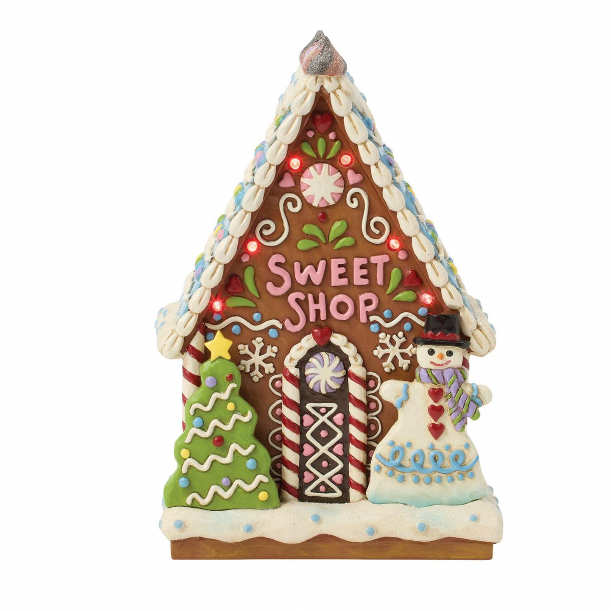 Life is What You Bake It Gingerbread LED Sweet Shop
