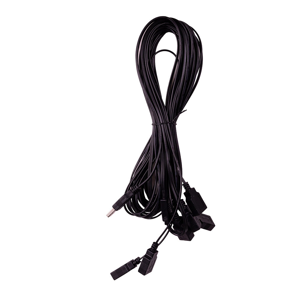 USB PowerConnect+ 6 Port Extension Cord