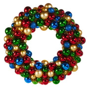 Christmas Shop Ornament Wreath 24 Inches