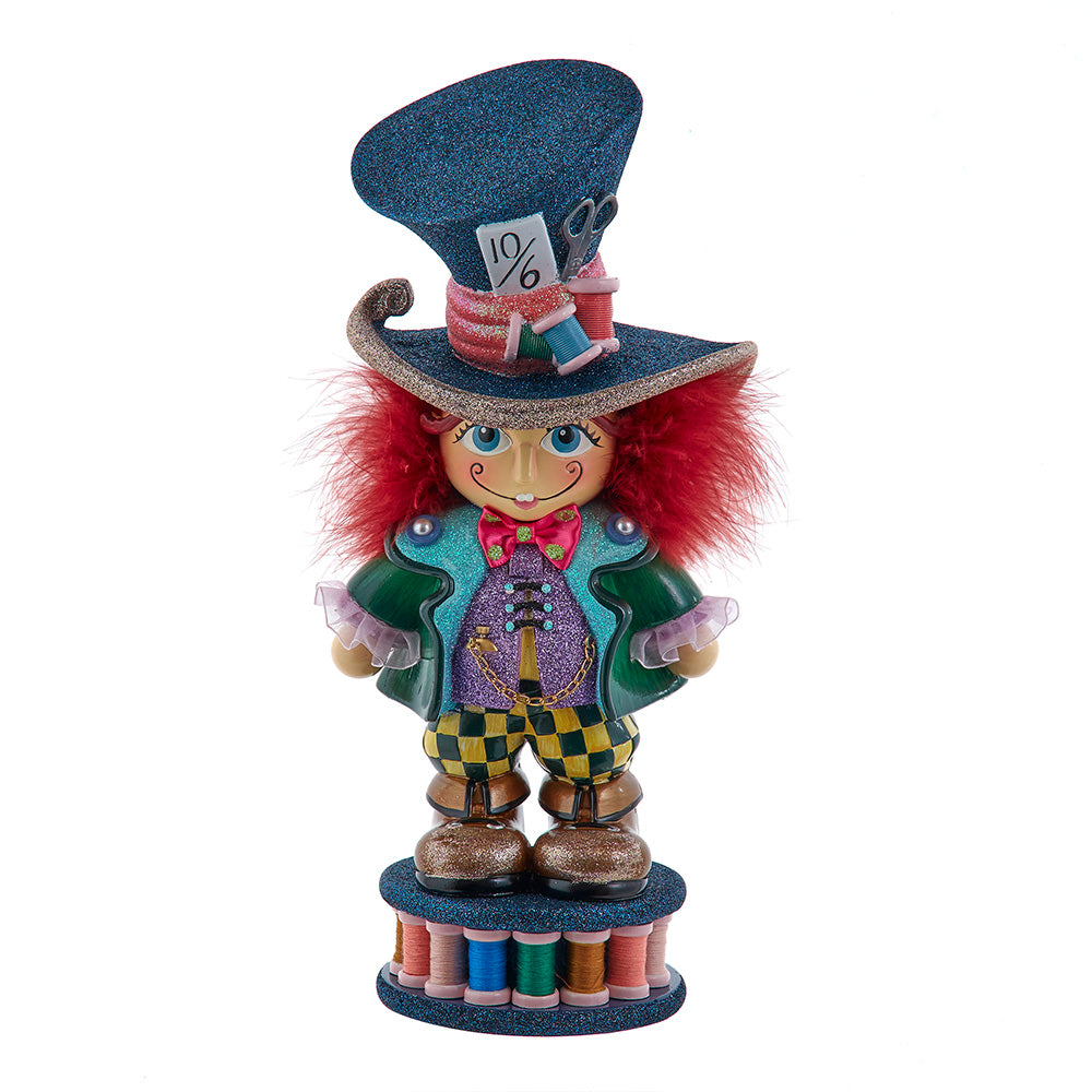 Hollywood Mad Hatter Nutcracker 13 Inches