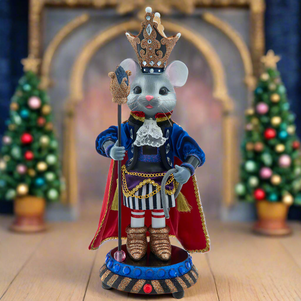 Hollywood Mouse King Nutcracker 15"