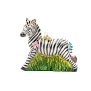 Striped Blossom Ornament